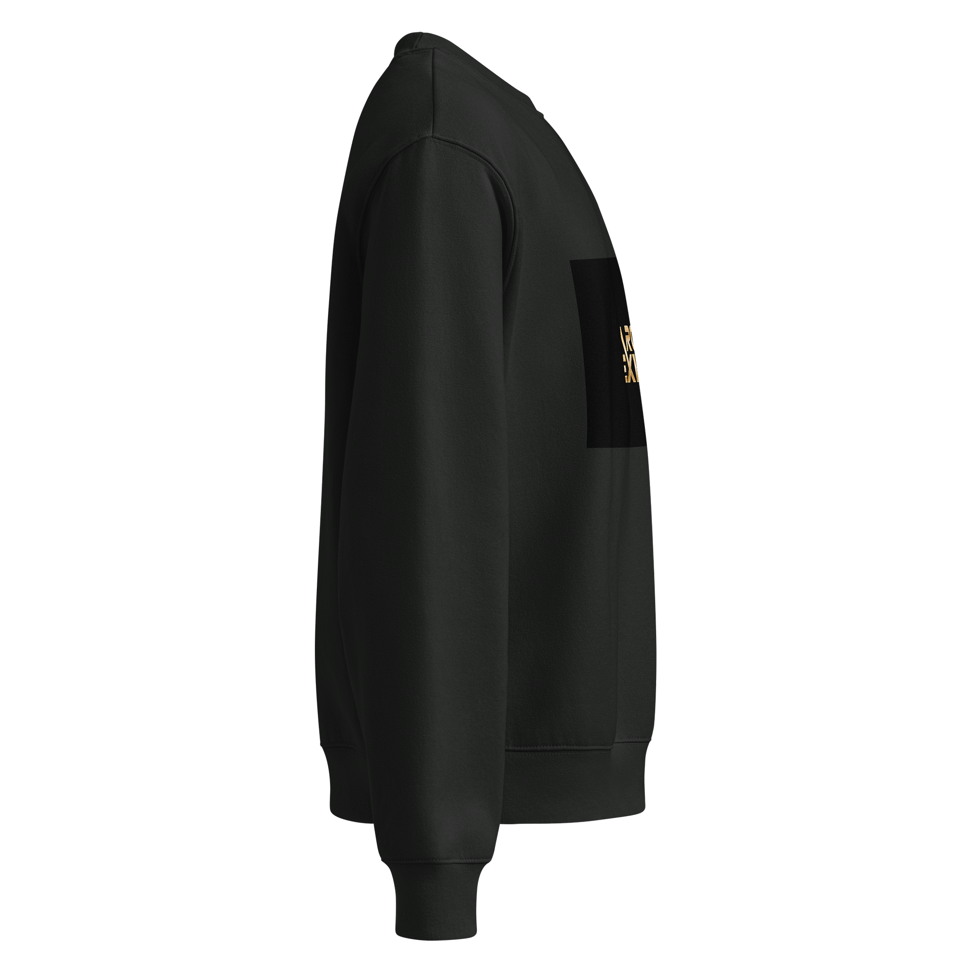 Metallic Gold Unisex Oversized Sweatshirt product image (4)