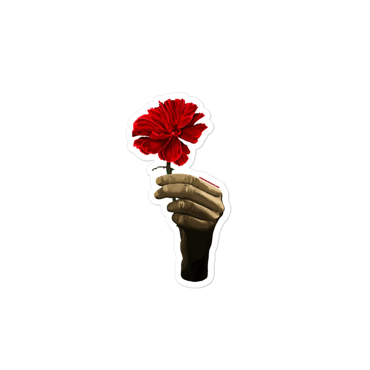 Wait For Me Red Carnation Magnet product image (2)