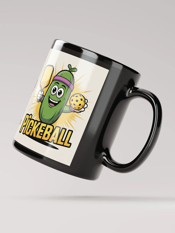 Black Pickleball Pickle Mug – 11oz, 15oz of Sporty Fun product image (4)