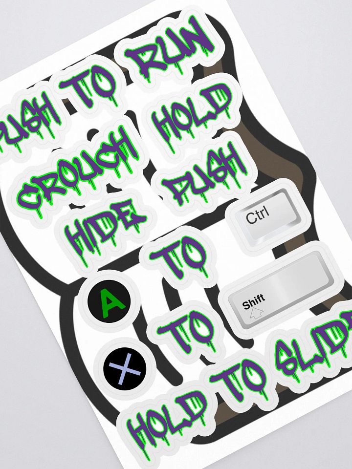 Reality Tutorial | Slaps Sticker Sheet product image (1)