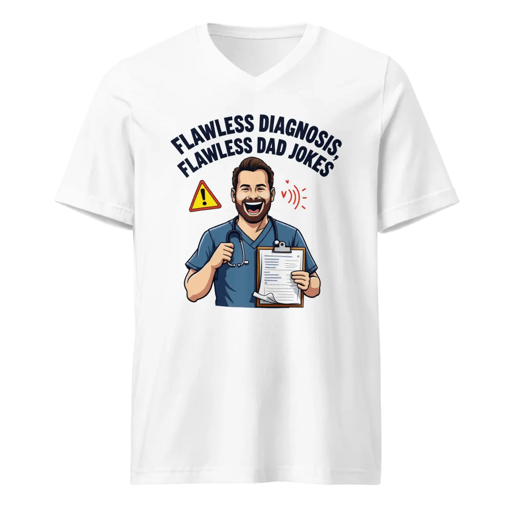 Flawless Diagnosis V-Neck Tee product image (1)