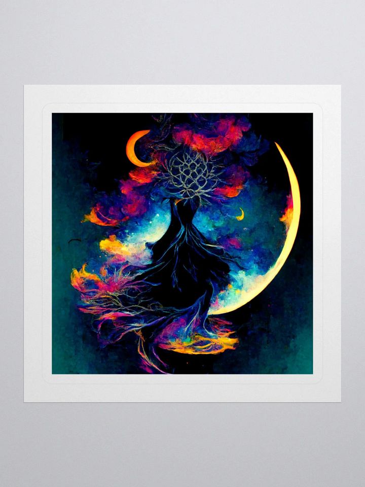 Mystical Moonlight Kiss Cut Stickers product image (1)