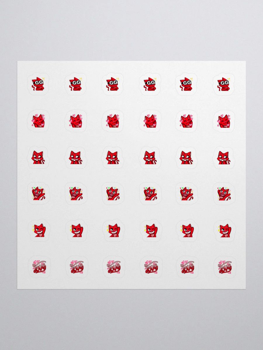 MysterySpaceCat Micro Emote Sticker Collection product image (2)