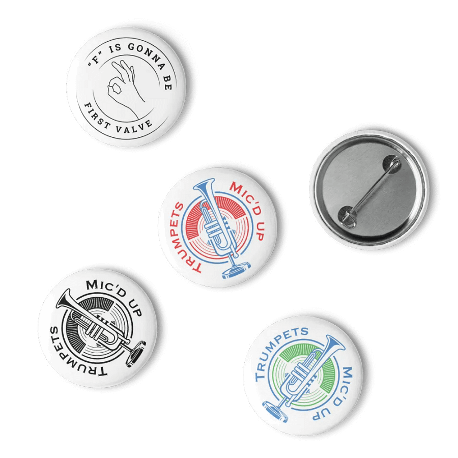 TMU Logo Pins (Set of 5) product image (4)
