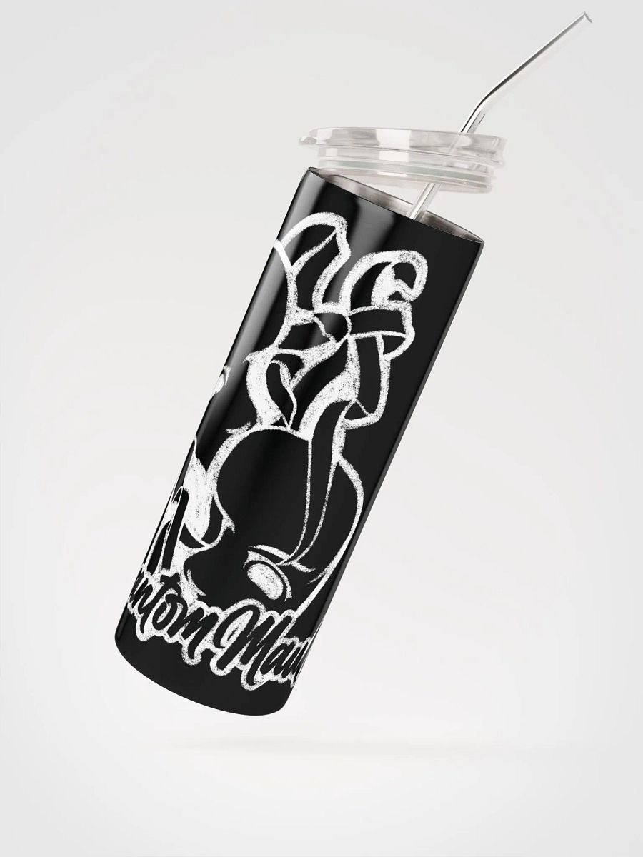 'PhantomMaul' White Logo Stainless Steel Tumbler product image (3)