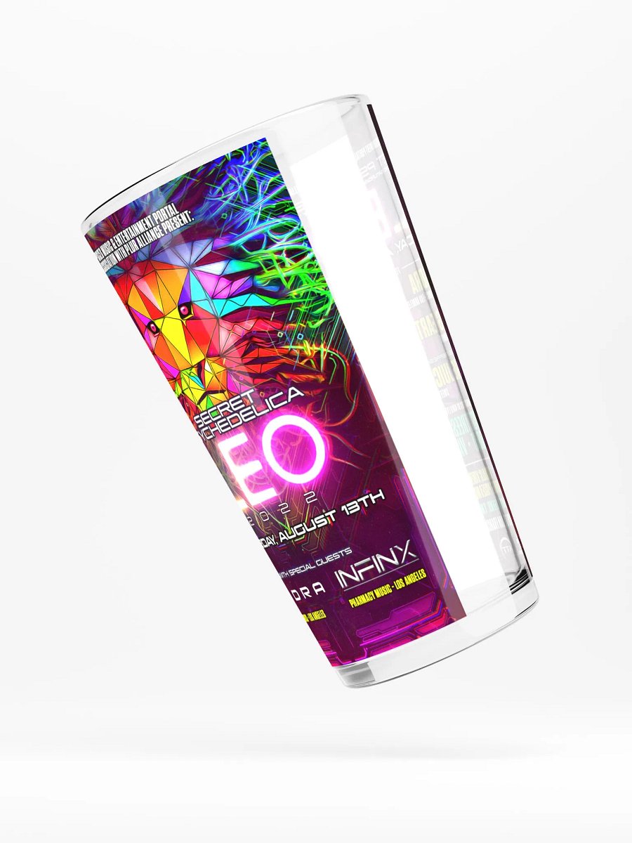 Leo 2022 Shaker Pint Glass product image (3)