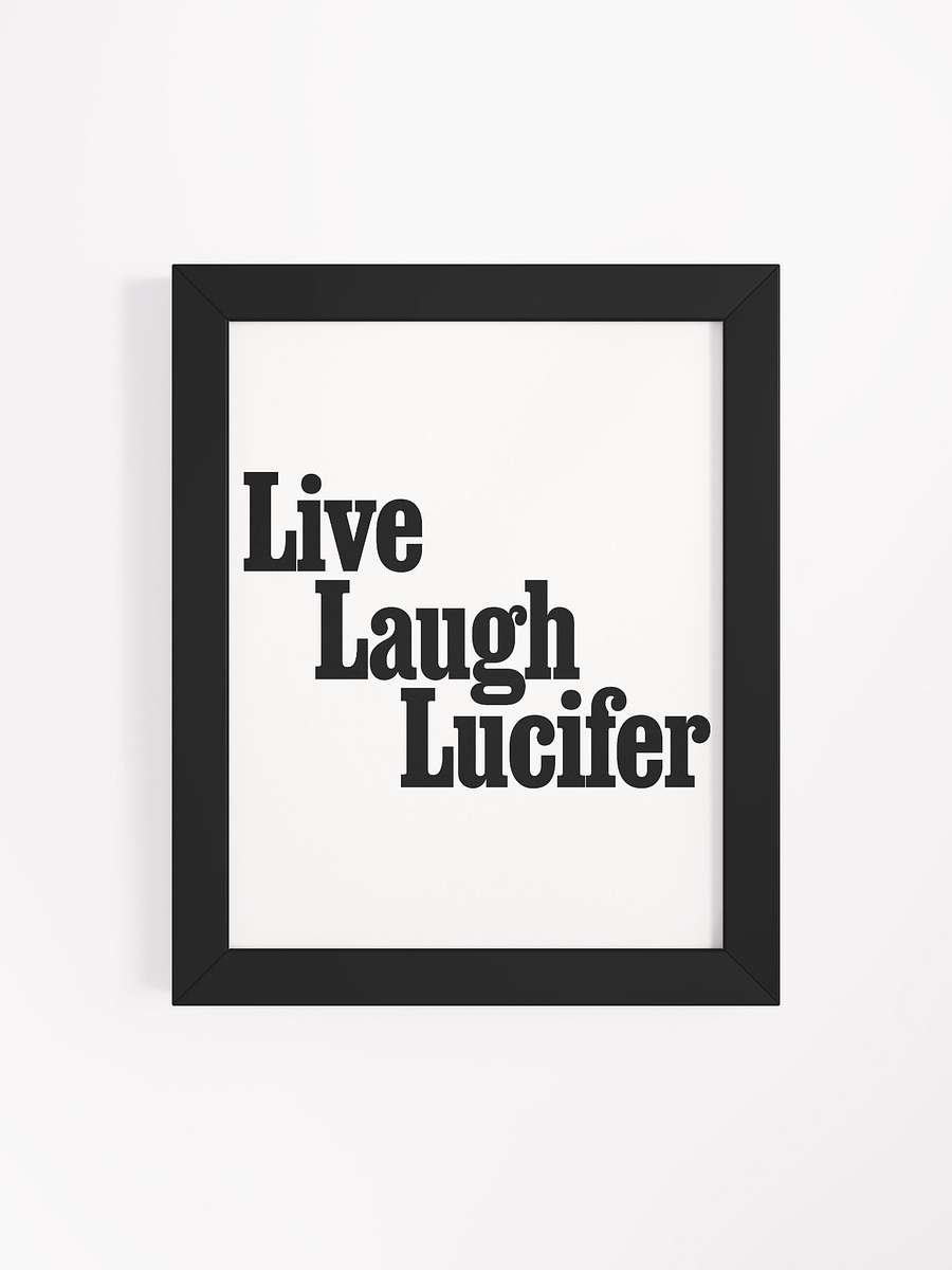 Life Laugh Lucifer - Sign product image (4)