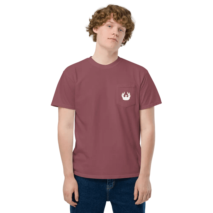 Maroon Pocket Tee product image (1)