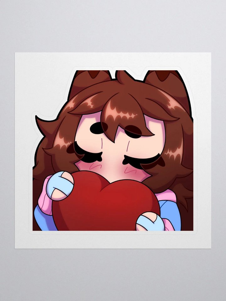 Wolfy Love Sticker product image (1)