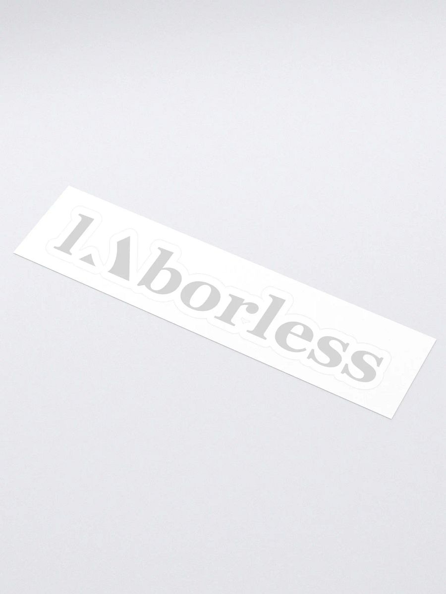 Kiss Cut Stickers - Laborless Logo product image (1)