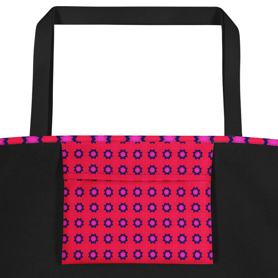 Abstract Red Tote Bag product image (6)