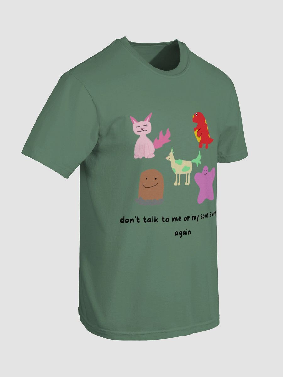 me or my sons T-shirt (black font) product image (97)