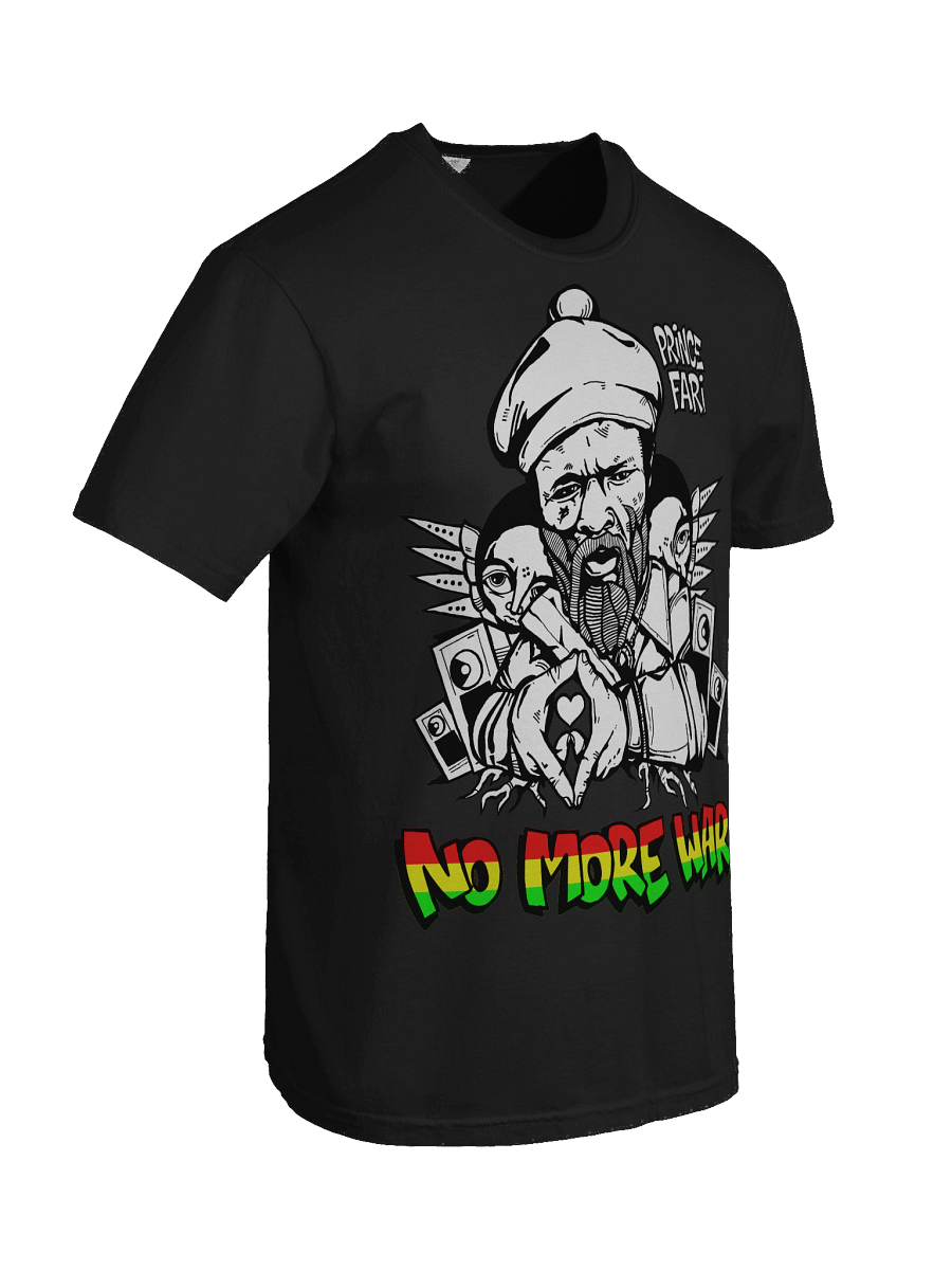 Prince Far I T-Shirt by RasTerms37 (Grey / Red Gold Green / Premium) product image (5)