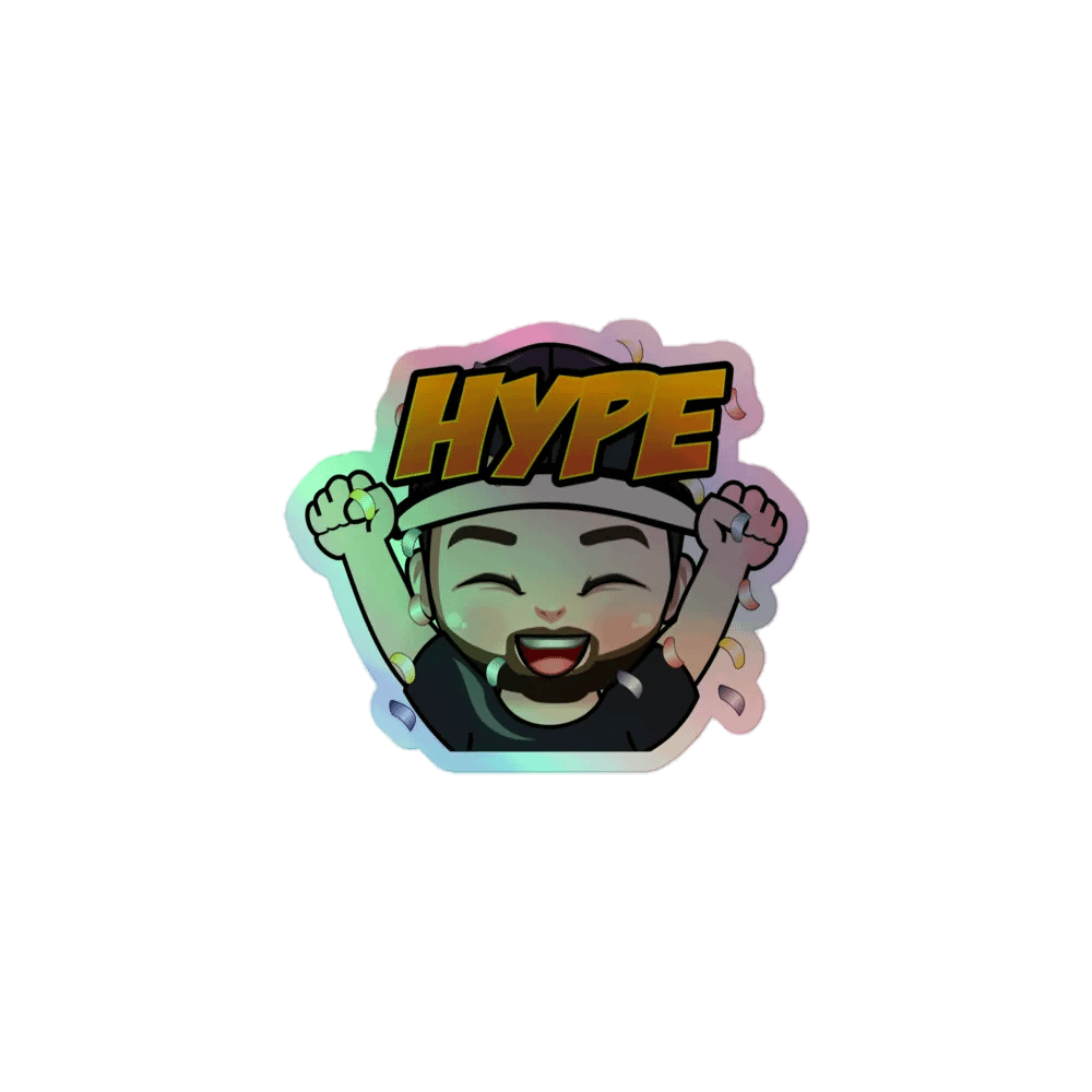 HYPE Celebration Holographic Sticker Sheet product image (1)