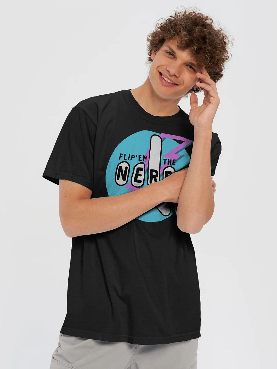 Flip 'em the Nerd Tee product image (5)