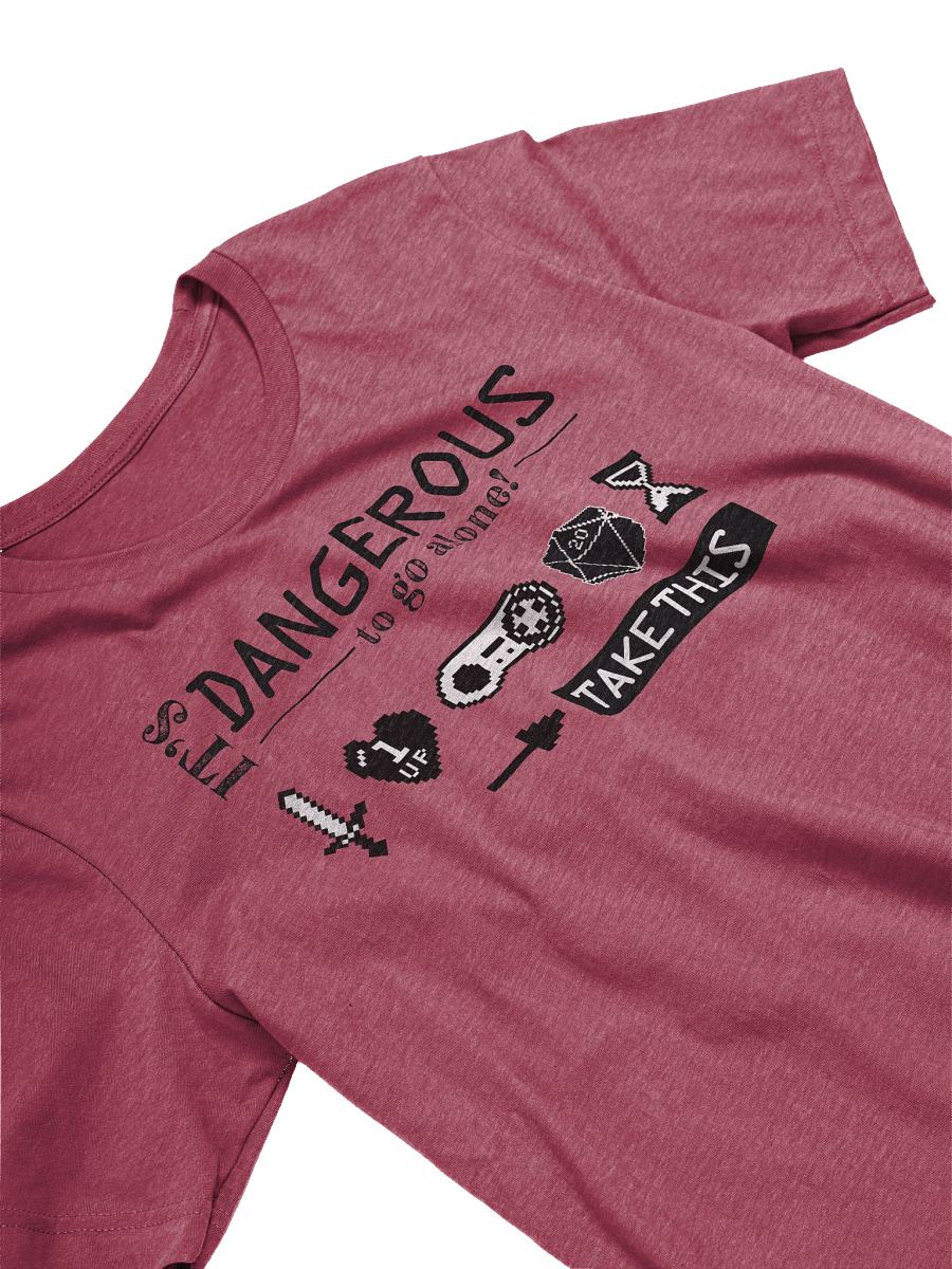 Dangerous to Go Alone - Soft Tee product image (3)