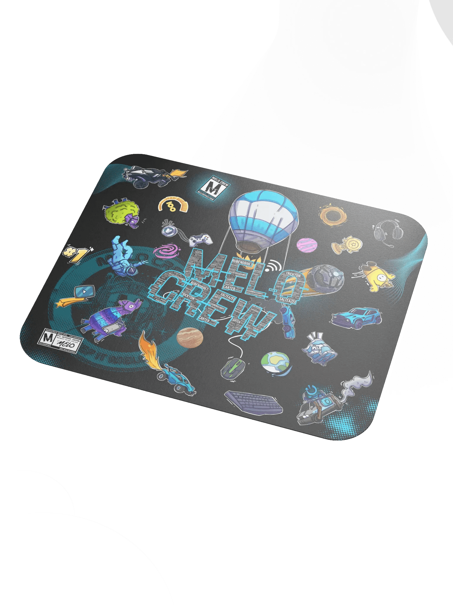 #MELOtober 2024 Personalized MELO CREW Chaos - Mouse Pad | #MadeByMELO product image (6)