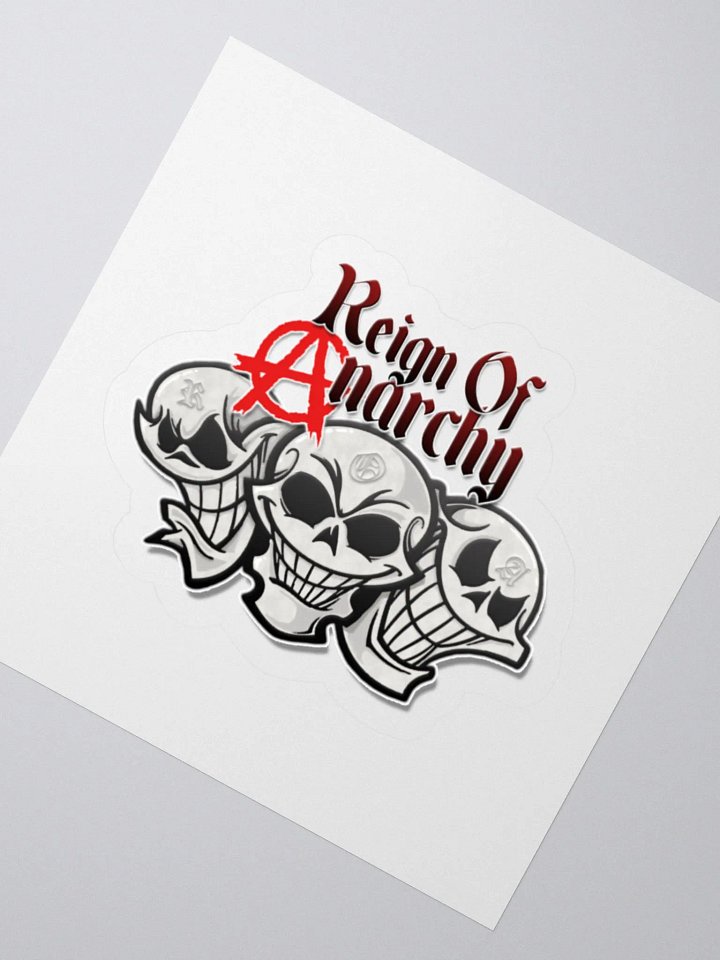 Reign Of Anarchy - Kiss Cut Stickers product image (2)