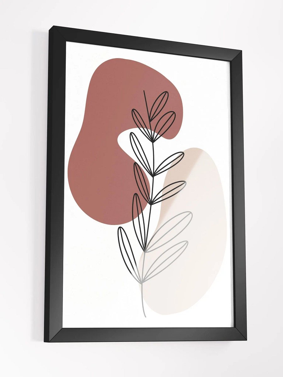 Organic Line Drawing Framed Poster product image (14)