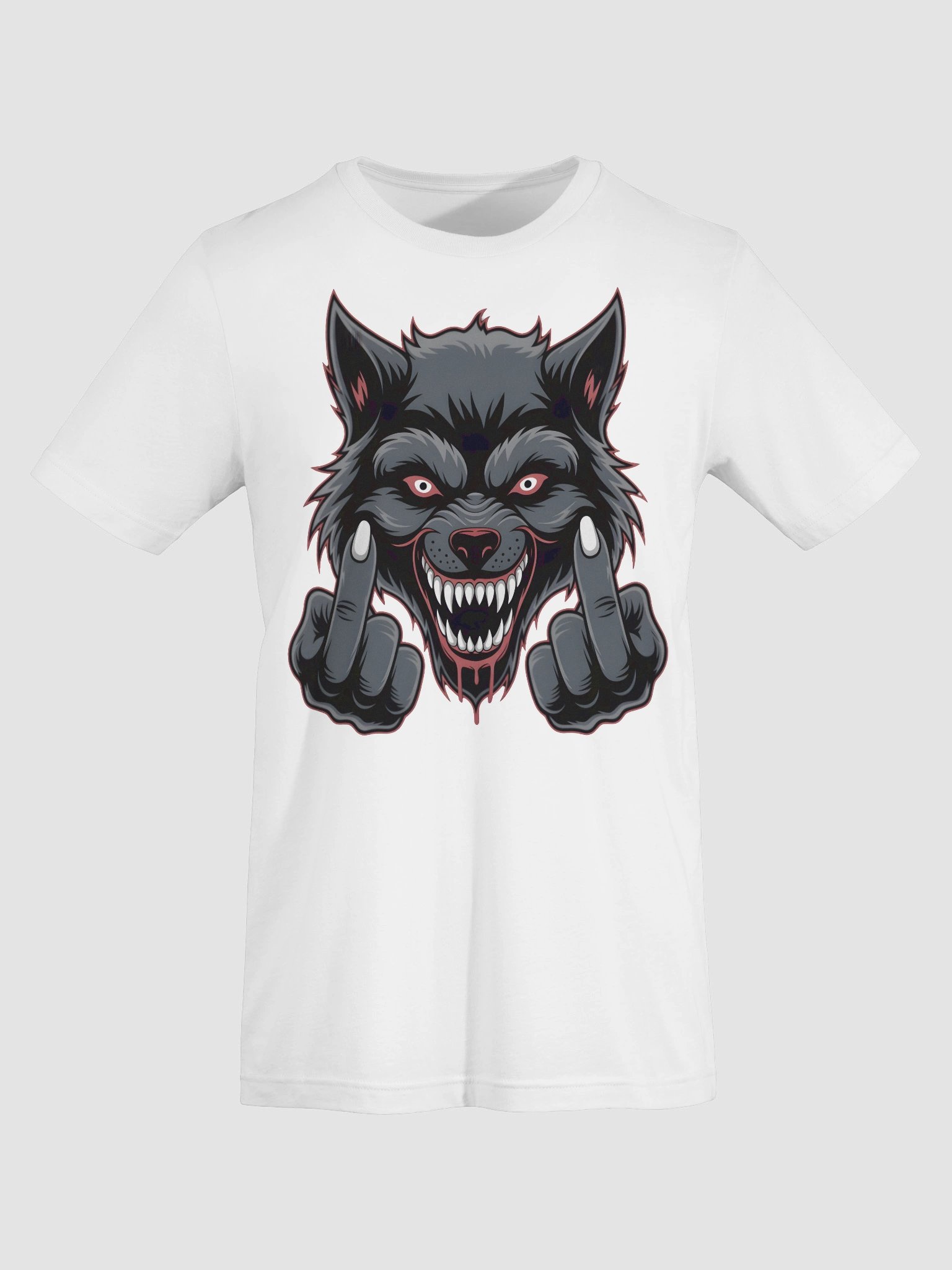 Defiant Wolf Snarl T-Shirt product image (44)