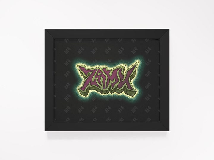 Zamu Framed Print product image (2)