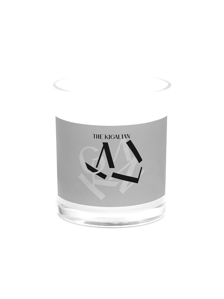 Soy Wax Candle In A Clear Glass Jar product image (1)