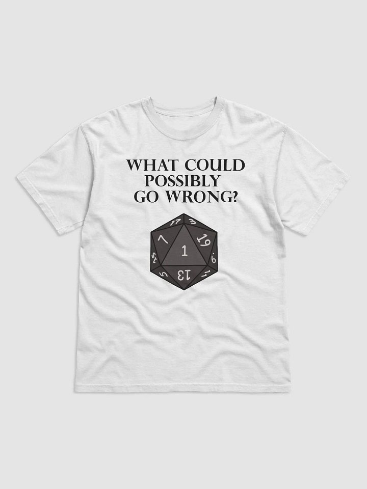 Gods & Gremlins - Nat 1 T-Shirt Blank product image (1)