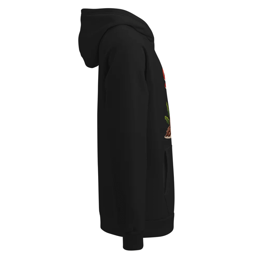 Santa's Angry Yule Log Hoodie product image (6)