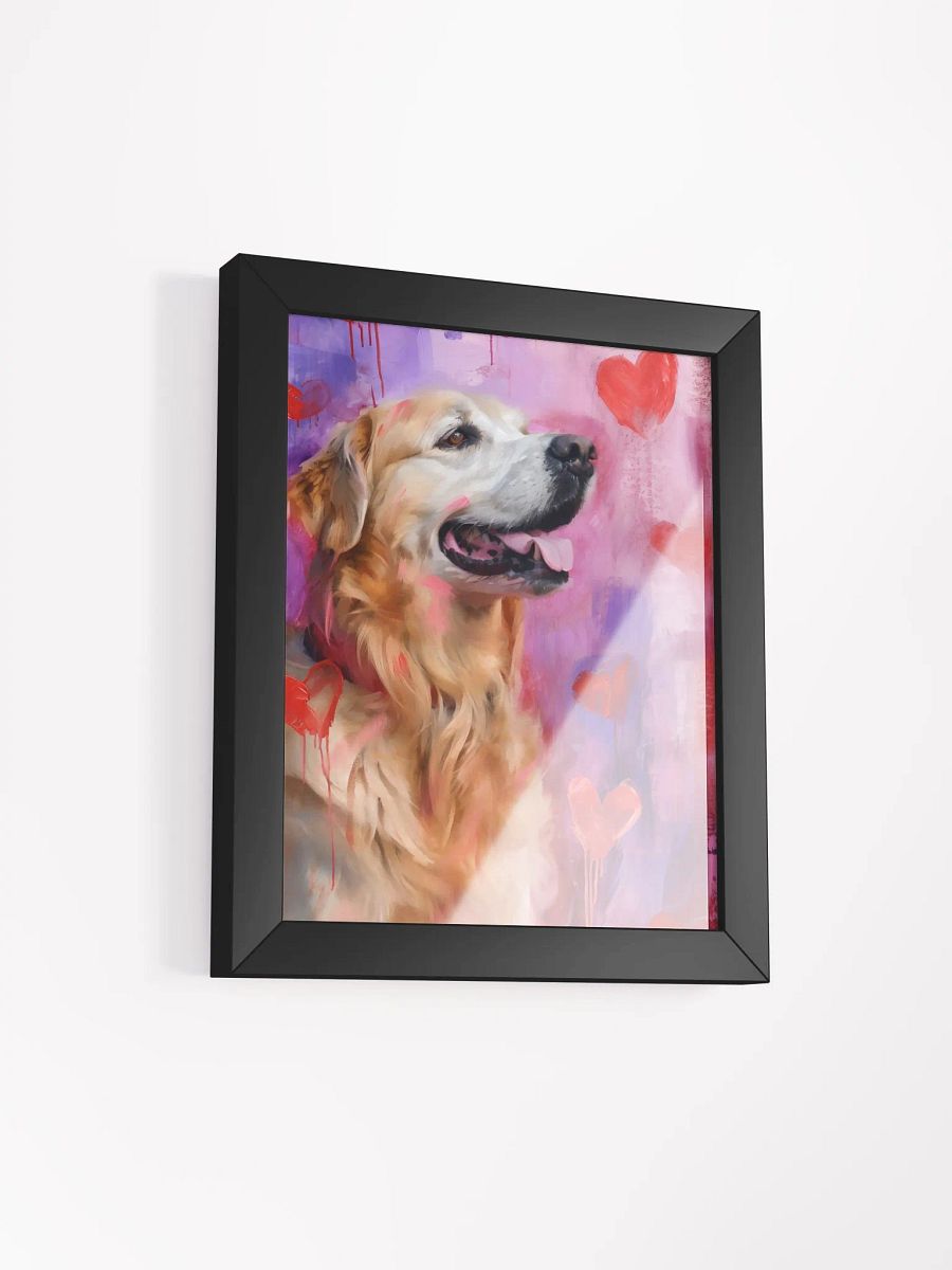 Golden Retriever Joy Framed Print product image (6)