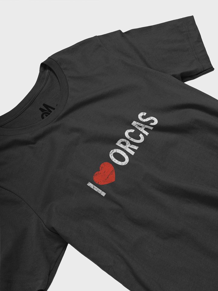 I Love Orcas T-Shirt product image (2)
