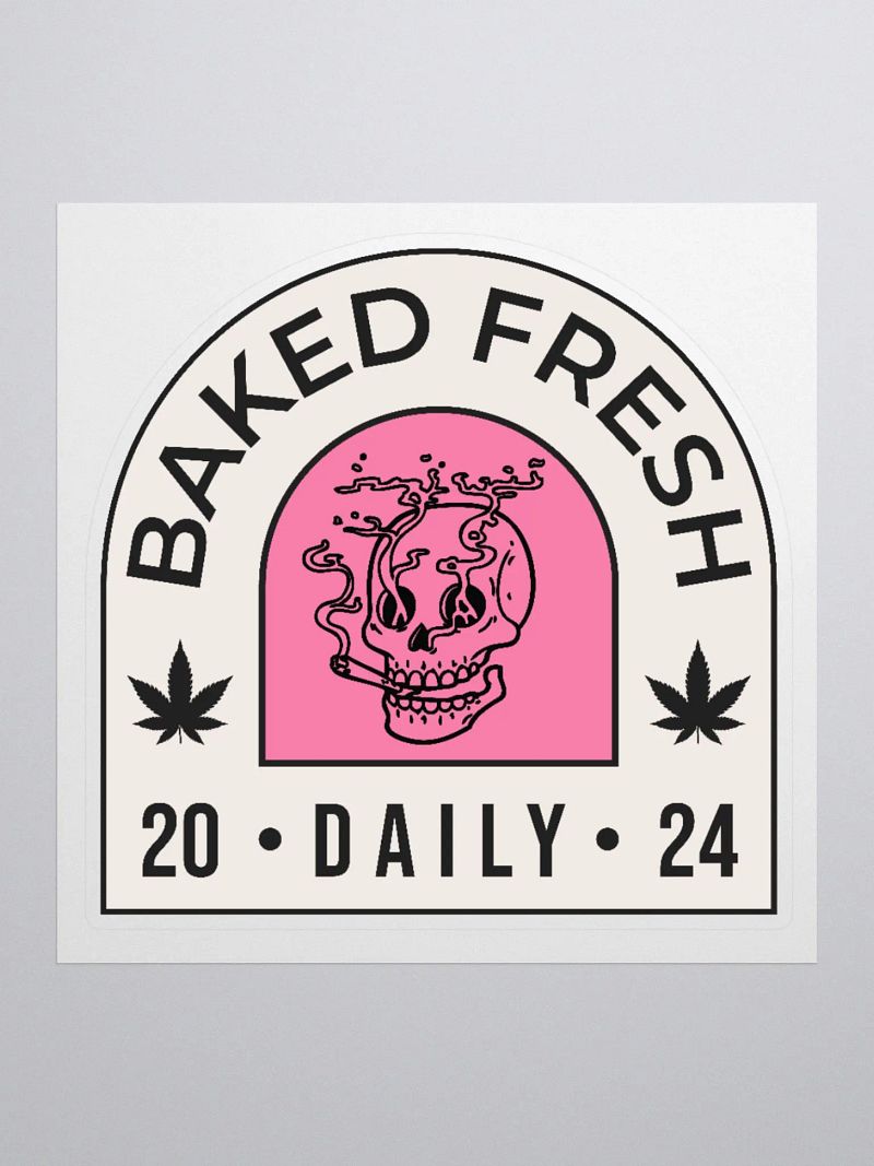 Baked Fresh Daily - Sticker