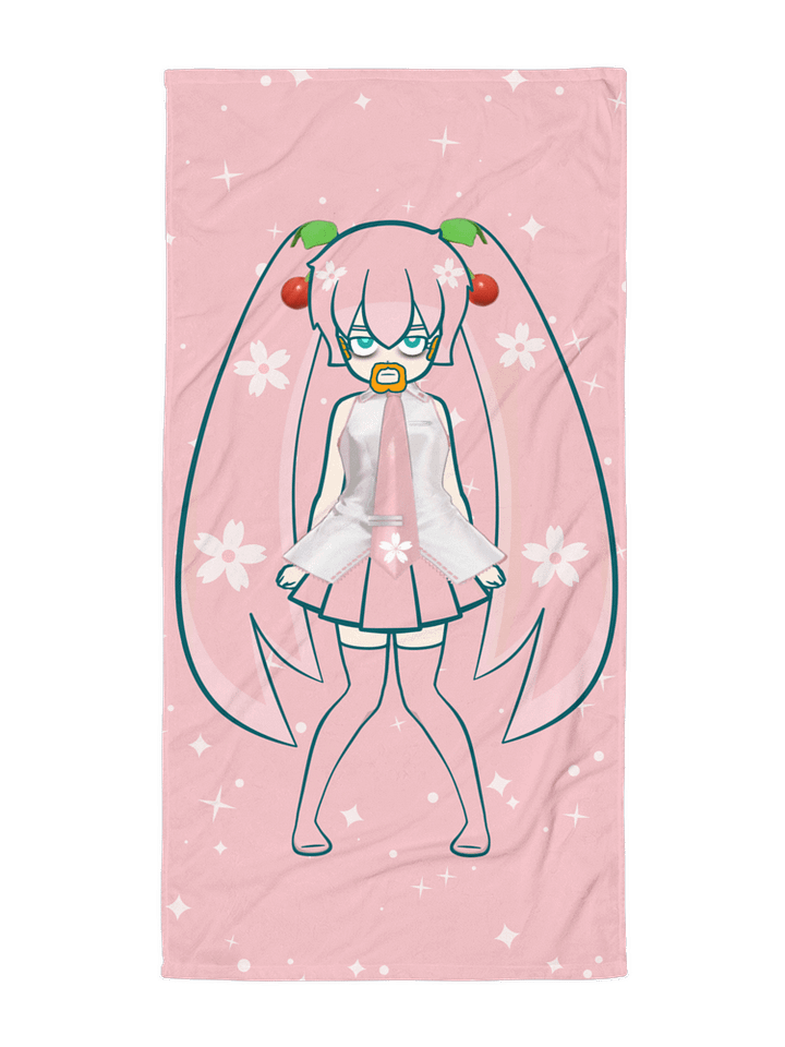 Sakura Hatsune Cuyoya Beach Towel product image (1)