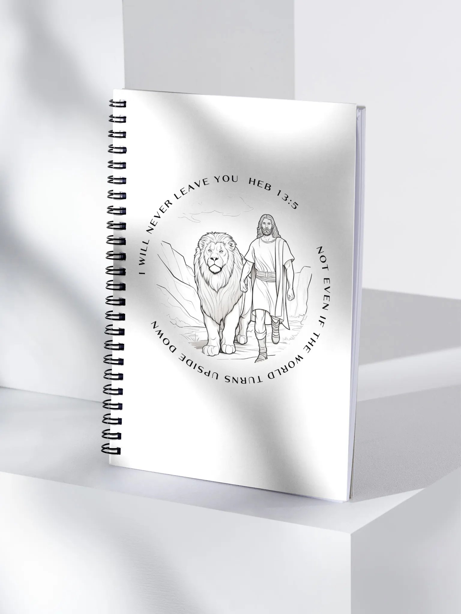 I will never leave you - Heb 13:5 - Notebook product image (4)