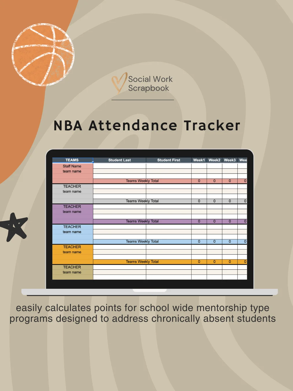 Digital Attendance Tracker product image (1)