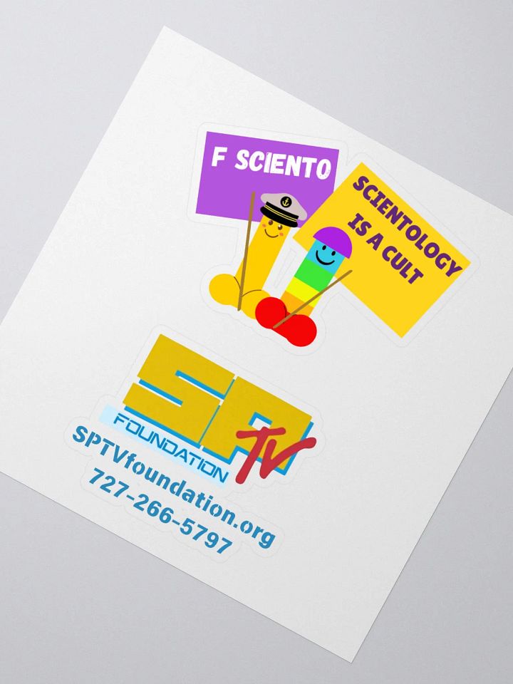 Rodney and Raymond Protest Stickers product image (2)