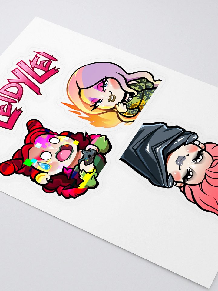 'Angela, Arson, and Anesthesia' Sticker Sheet product image (2)