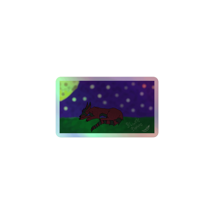 Moonlit Rest (Holo-Stickers) product image (1)