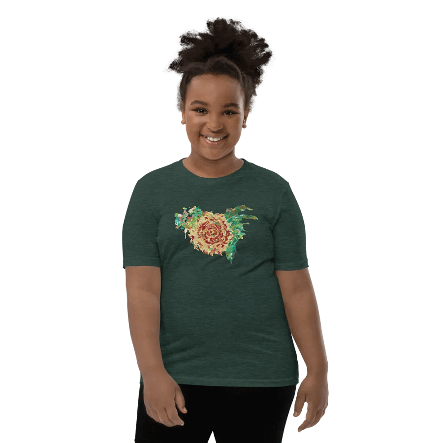 Youth Joyous Peony T-shirt product image (6)