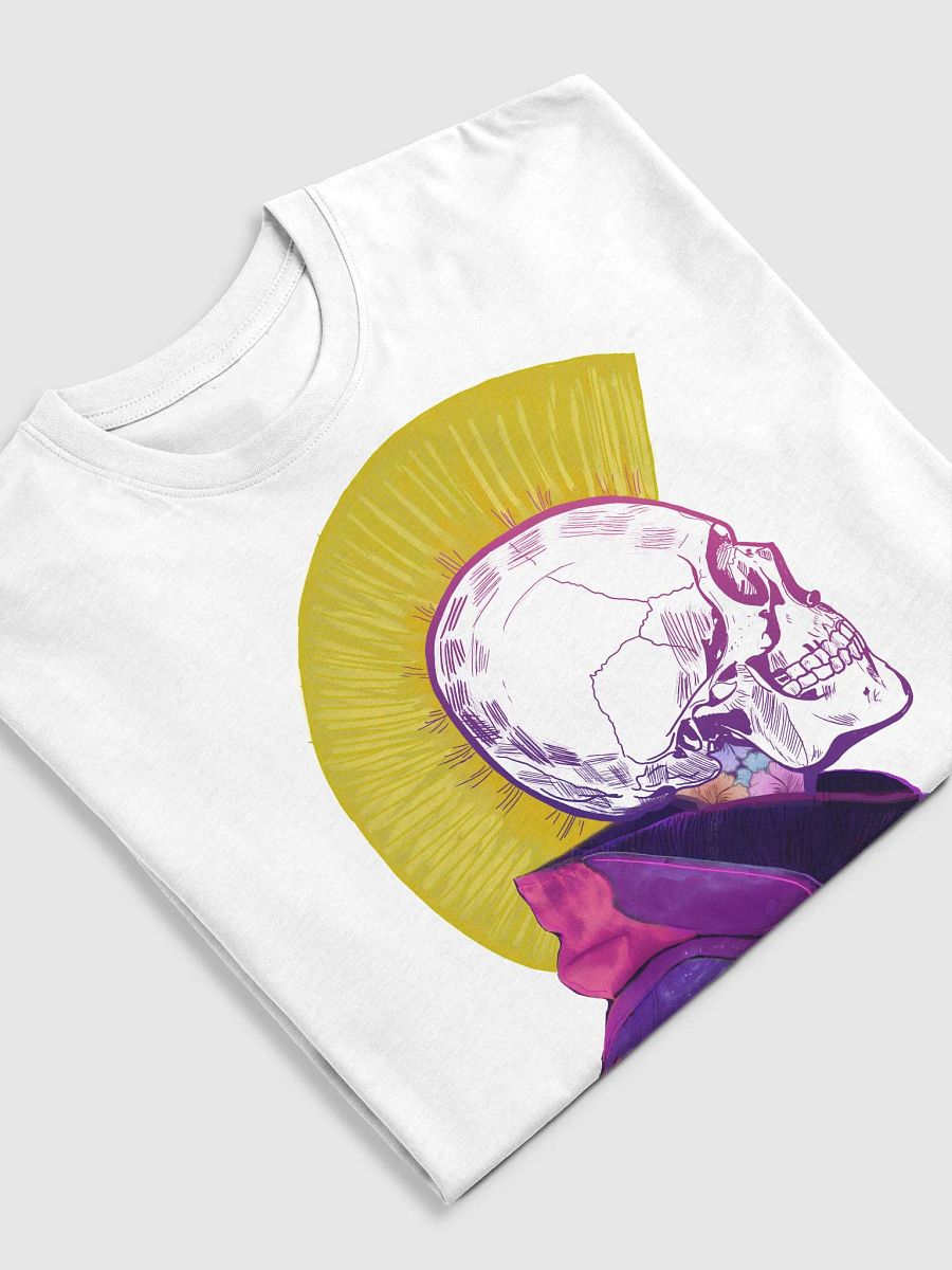 Cyberpunk 2024 Skull Mohawk - Cotton Heritage Tee product image (5)