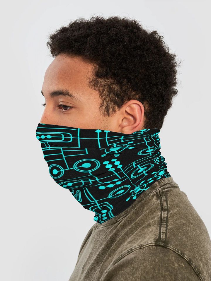 Neon Circuitry All-Over Neck Gaiter product image (1)