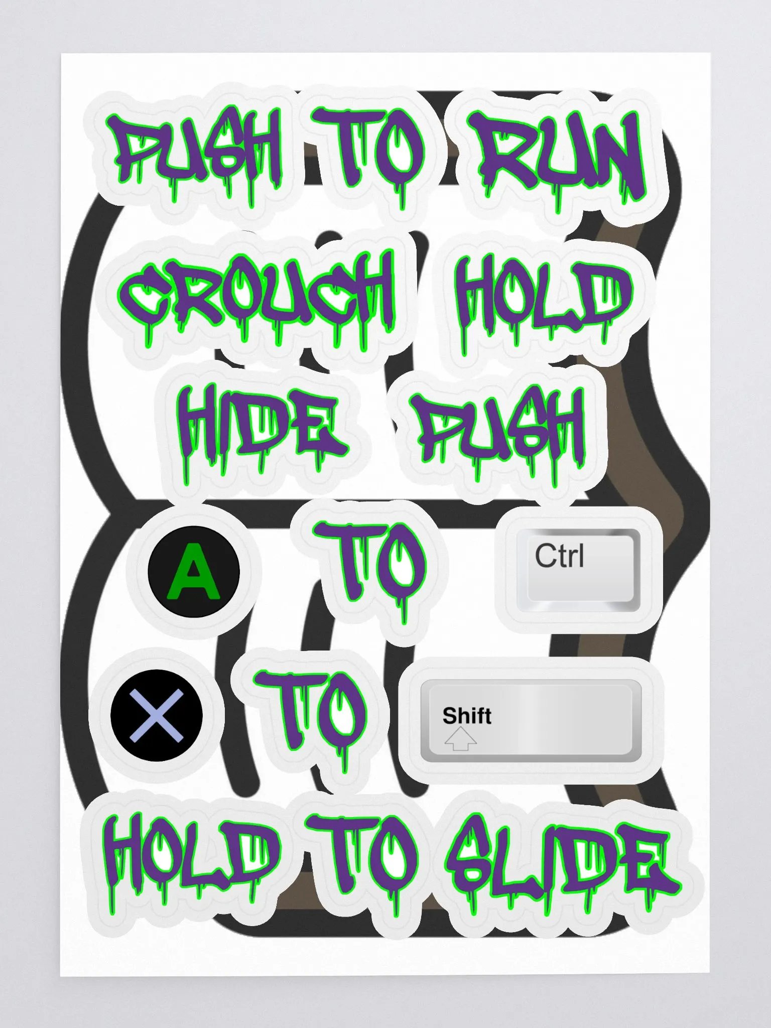 Reality Tutorial | Slaps Sticker Sheet product image (3)