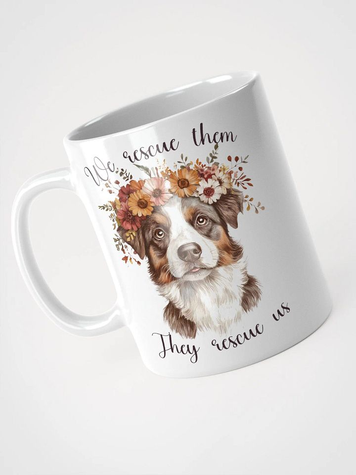 Floral Dog Rescue Bliss Mug product image (2)