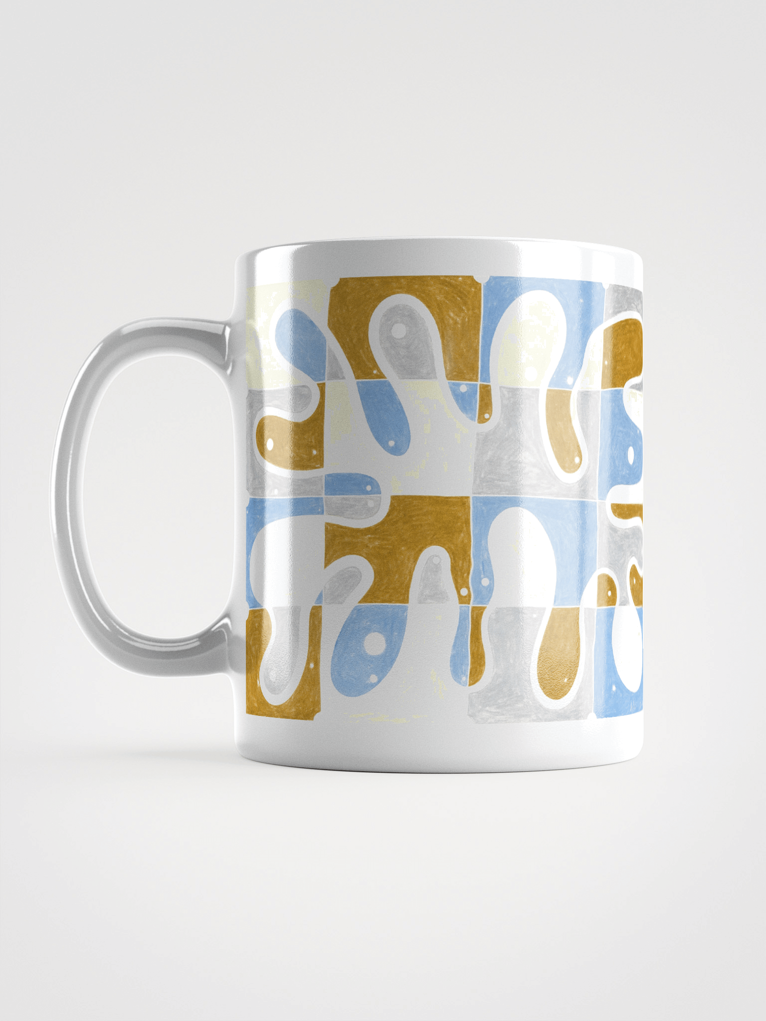 Cartoon Curiosity White Glossy Mug product image (12)