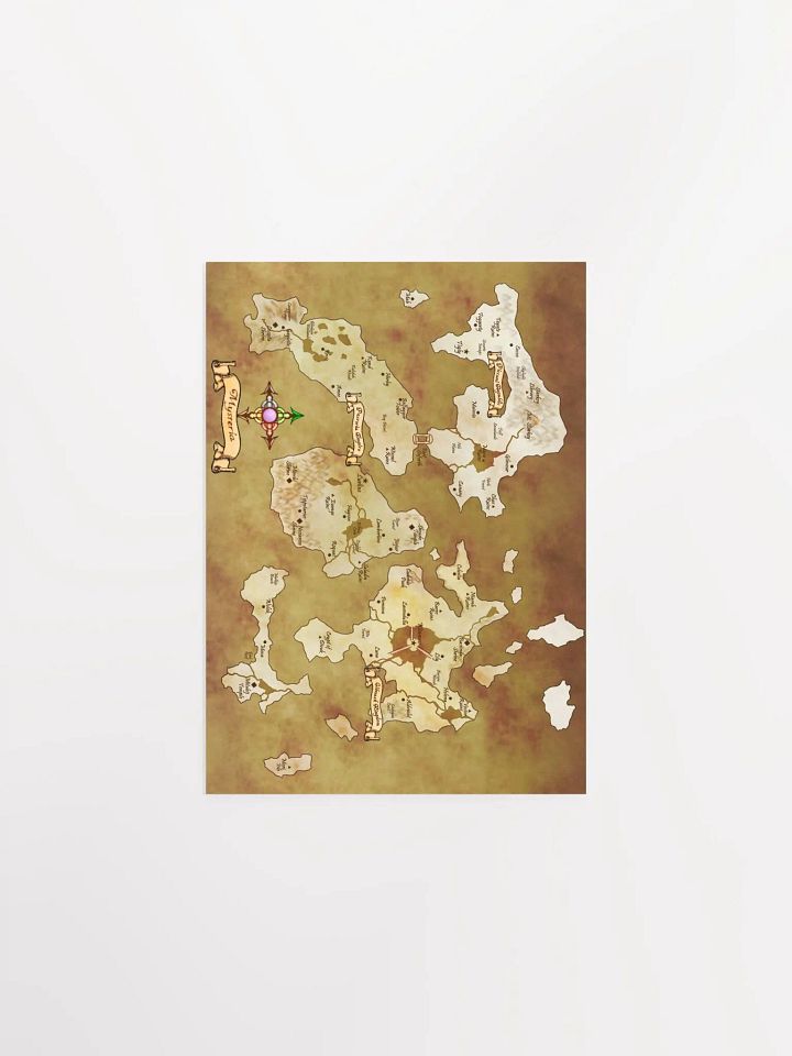Map of Mysteria - Age of The Four Celestials product image (1)