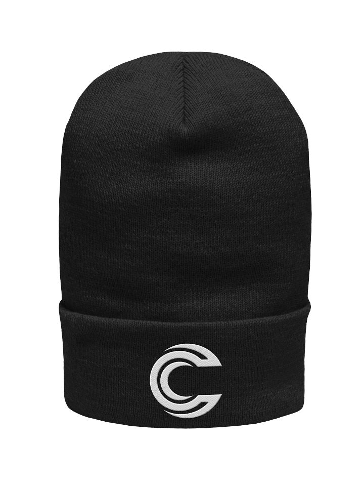 Cocoa Crusty Cuffed Beanie (White Logo) | GEN 1 product image (1)