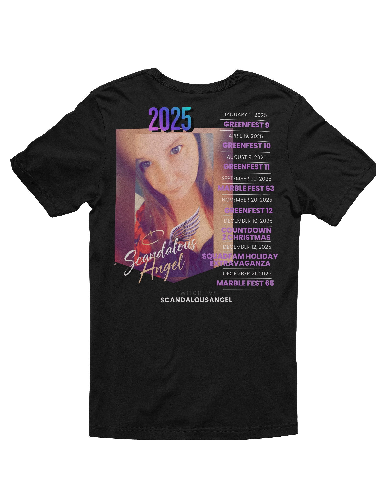 Angel's 2025 Tour Shirt product image (10)