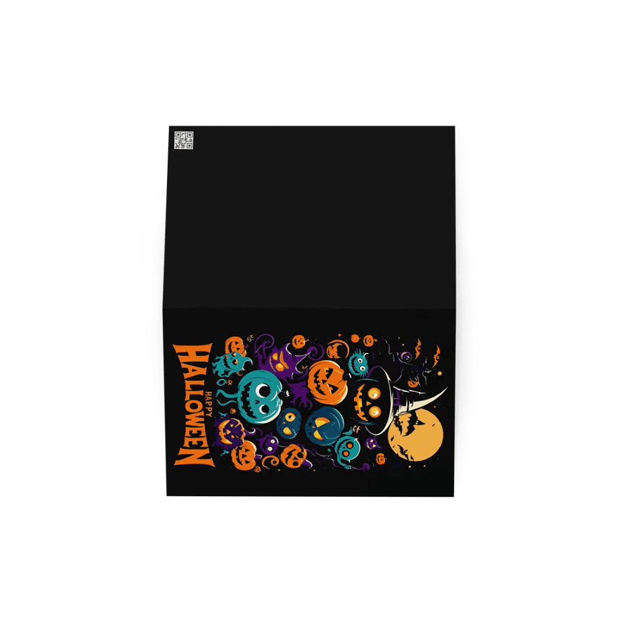 Retro Happy Halloween Greeting Card product image (2)