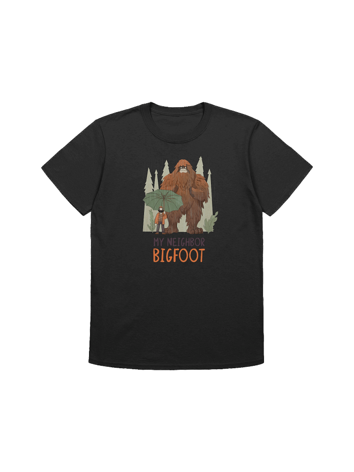 My Neighbor Bigfoot T-Shirt – Funny Sasquatch Tee, Cryptid Lover Graphic Shirt product image (3)