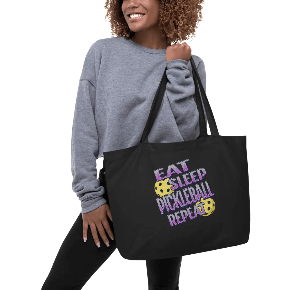 Eat Sleep Pickleball Repeat Passion Eco Tote product image (3)