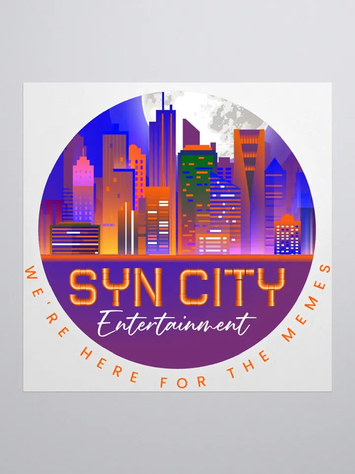 SCE web Logo Kiss Cut Stickers product image (1)
